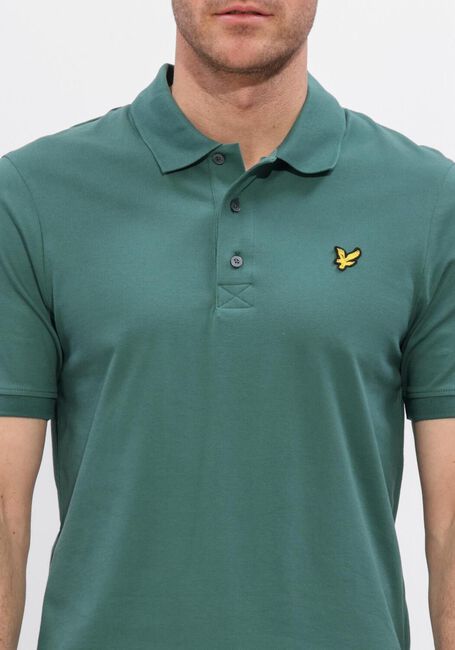 Groene LYLE & SCOTT Polo PLAIN POLO SHIRT - large