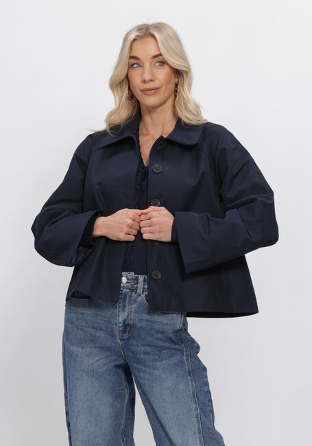 Donkerblauwe ENVII Jassen ENSENECA SHORT JACKET 6988 - large