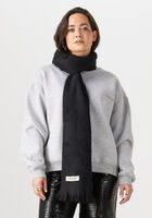 Zwarte ALPACA LOCA Sjaal SCARF - medium