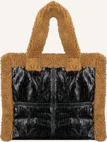 Zwarte STAND STUDIO Handtas LOLITA TEDDY BAG - medium