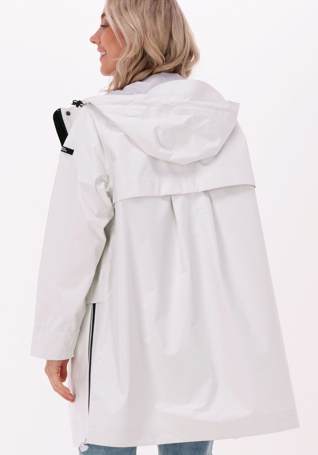 Witte regenjas on sale
