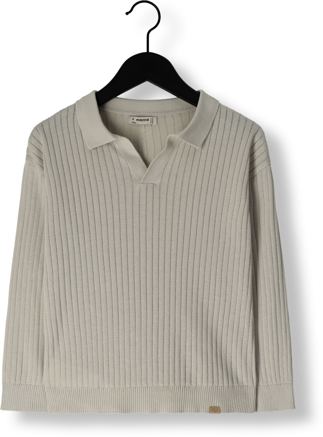 MAYORAL Jongens Truien & Vesten Polo Neck Sweater Ecru