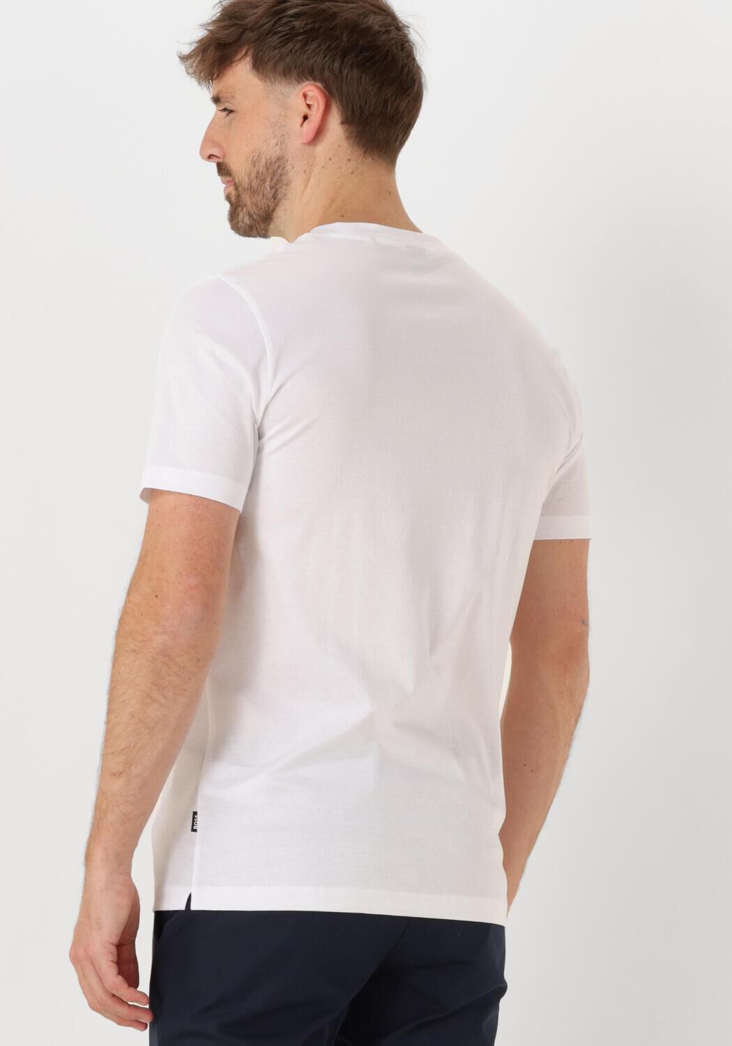 BOSS BLACK Heren Polo's & T-shirts H-tessler Wit