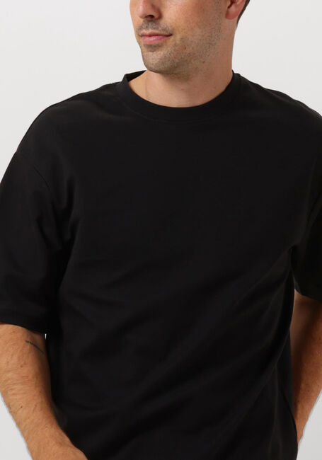 Zwarte SELECTED HOMME T-shirt SLHLOOSEOSCAR SS O-NECK TEE NOOS - large