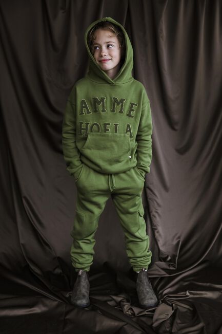 Groene AMMEHOELA Joggingbroek JAXON - large