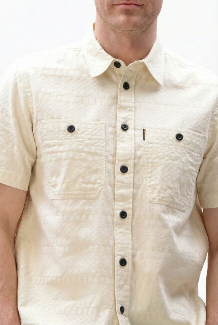Beige PME LEGEND Casual overhemd COOPER BARRY JACQUARD - large