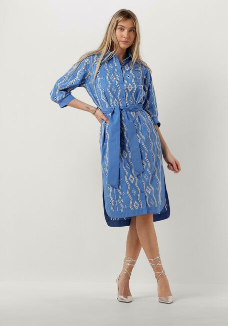 Blauwe SUNCOO Mini jurk CLEA - large