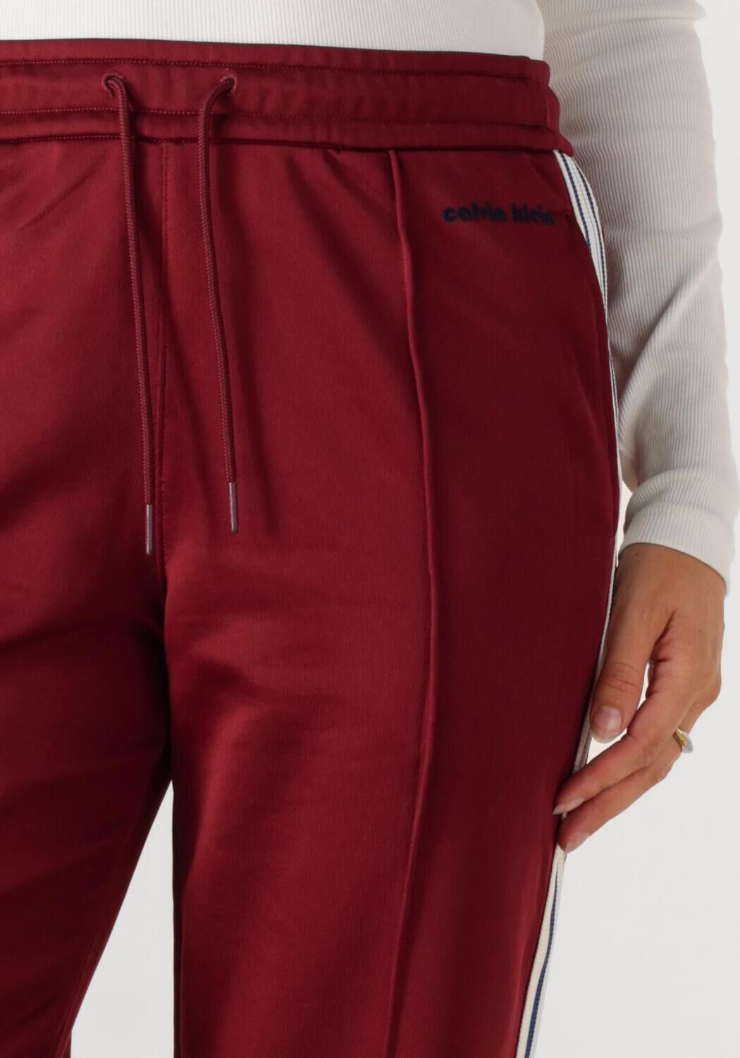 CALVIN KLEIN Dames Broeken Hgn Shn Frnch Trry T Bordeaux
