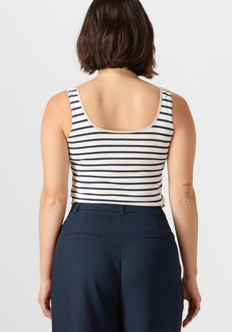 Blauwe NUKUS Top JUBA SINGLET STRIPE - large