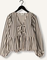 Blauwe NEO NOIR Blouses BESSIE CONTRAST STRIPE BLOUSE Blauwe NEO NOIR Blouses BESSIE CONTRAST STRIPE BLOUSE - medium