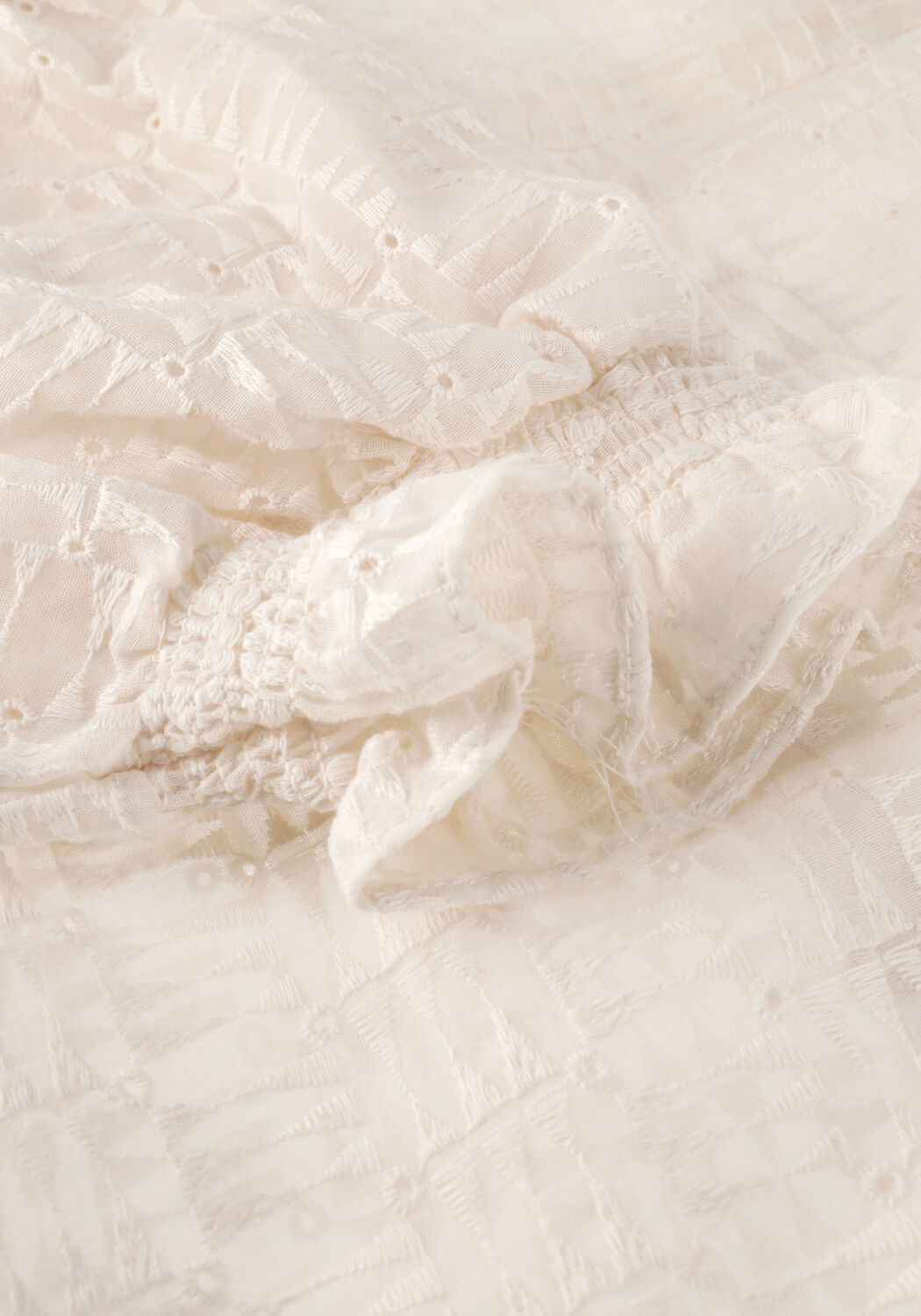 Gebroken wit AAIKO Blouses ESTHER EMBRO CO 557 - large