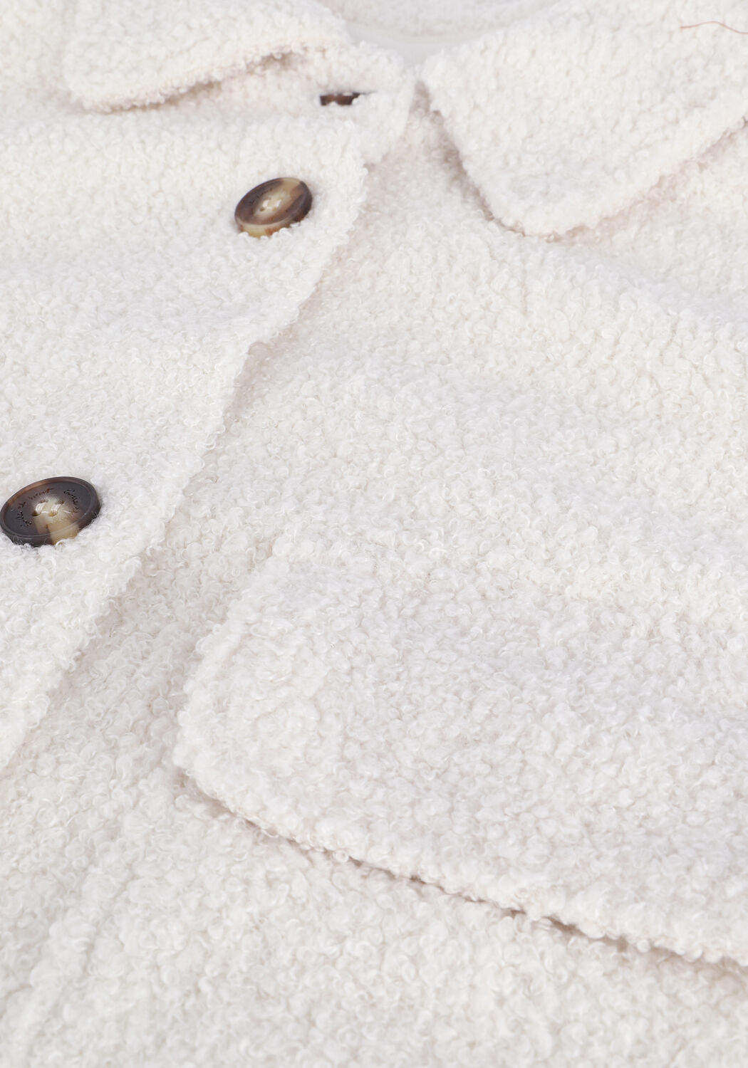 Witte CIRCLE OF TRUST Teddy jas TEDDY COAT - large