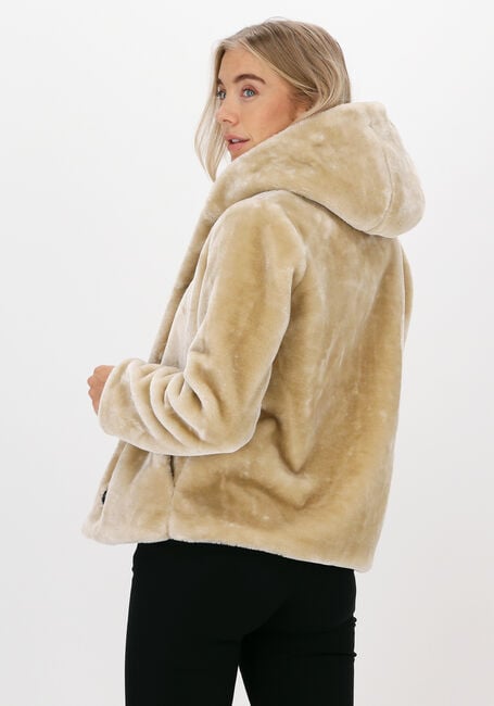 Beige GIACOMO THE JACKET Faux fur jas 13 LT FUR - large