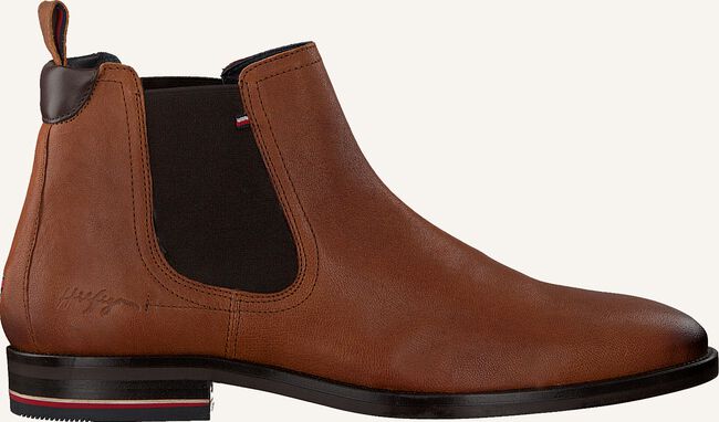 Cognac TOMMY HILFIGER Chelsea boots SIGNATURE HILFIGER CHELSEA Cognac TOMMY HILFIGER Chelsea boots SIGNATURE HILFIGER CHELSEA - large