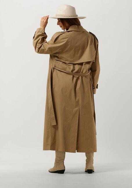 Bruine MODSTRÖM Trenchcoats BRODA MD SOLID COAT - large