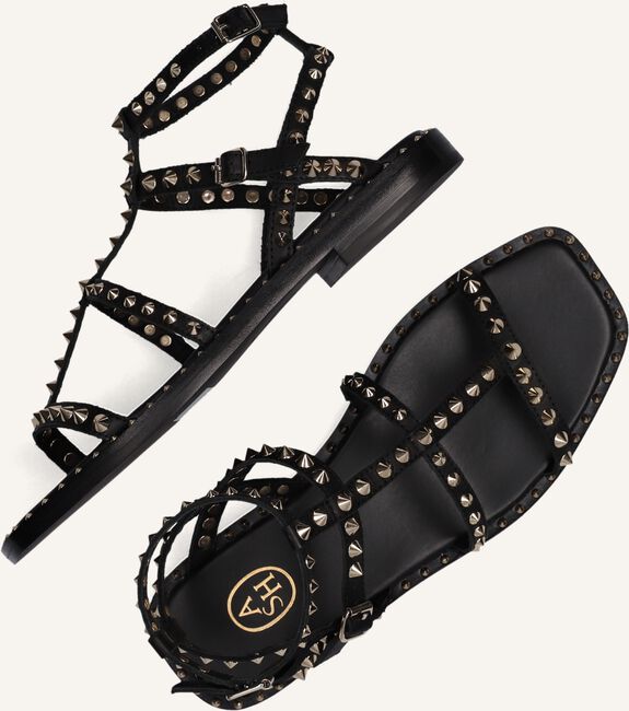 Zwarte ASH Platte sandalen MAEVA Zwarte ASH Platte sandalen MAEVA - large