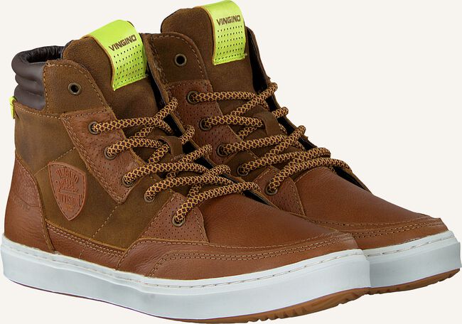 Cognac VINGINO Hoge sneakers MARI Cognac VINGINO Hoge sneakers MARI - large