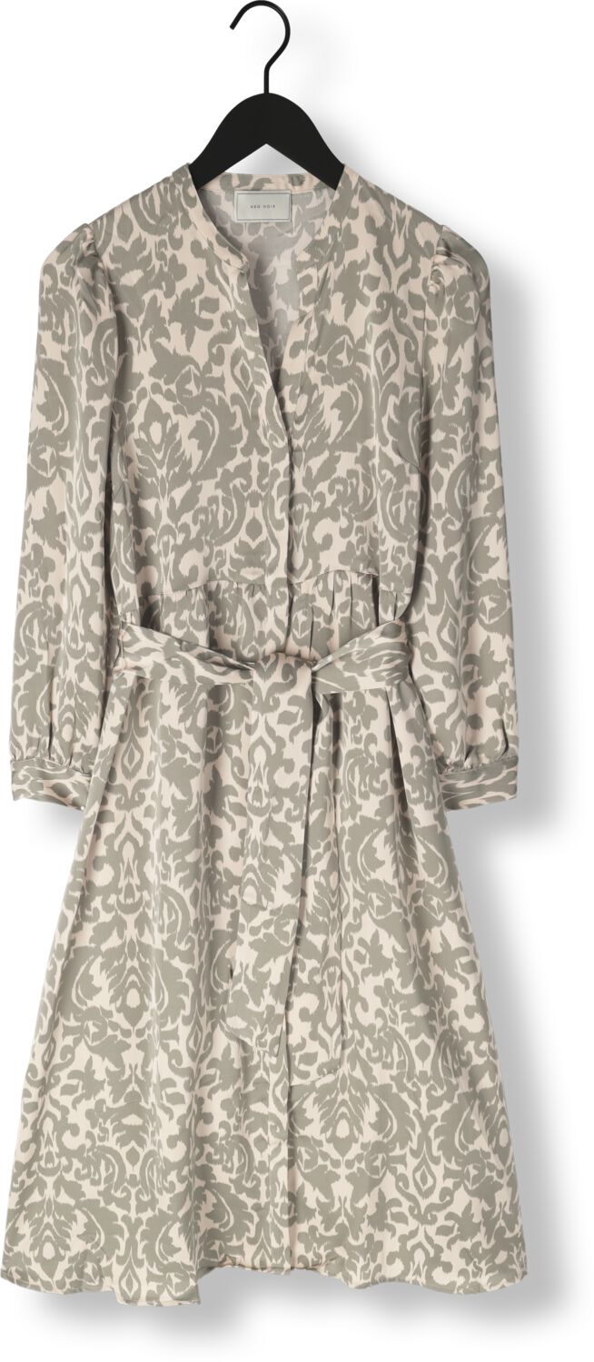 NEO NOIR Dames Jurken Cilian Flower Blur Dress Groen