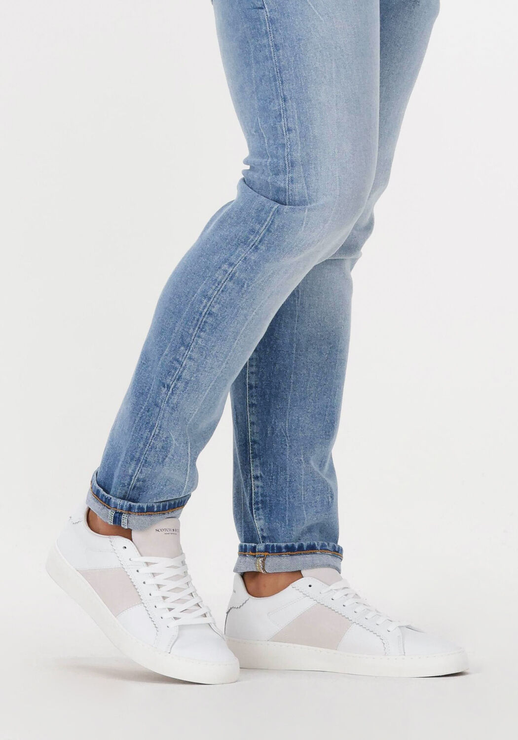 Witte SCOTCH & SODA Lage sneakers PLAKKA - large