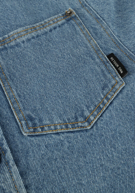 Blauwe RETOUR Casual overhemd RENE - large