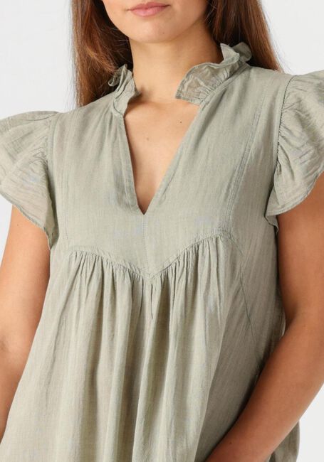 Groene DEVOTION Maxi jurk TERRIFIC - large