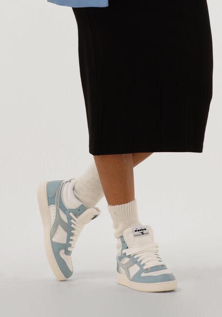 Blauwe DIADORA Hoge sneakers MAGIC BASKET DEMI WOMAN - large