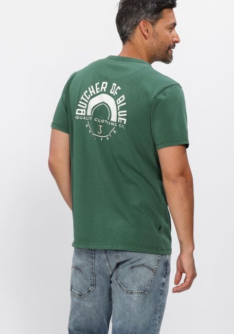 Groene BUTCHER OF BLUE T-shirt ARMY CIRCLE TEE - large