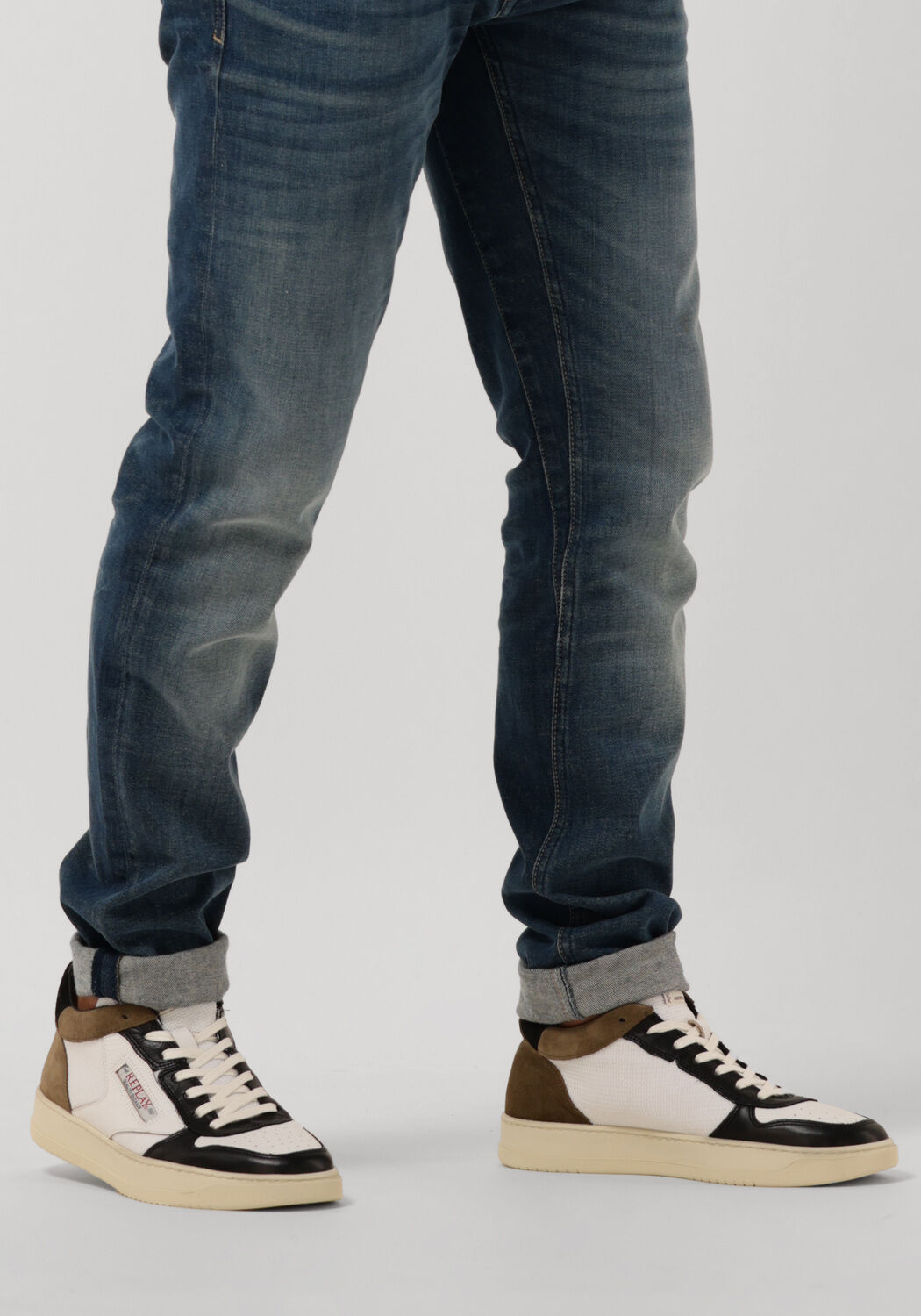 Witte REPLAY Hoge sneakers RELOAD CORDOBA - large