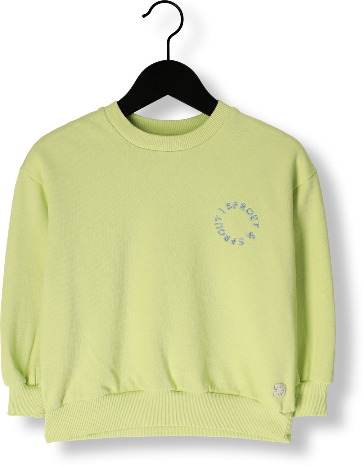 Sproet & Sprout Jongens Truien & Vesten Sweatshirt Sproet Lime