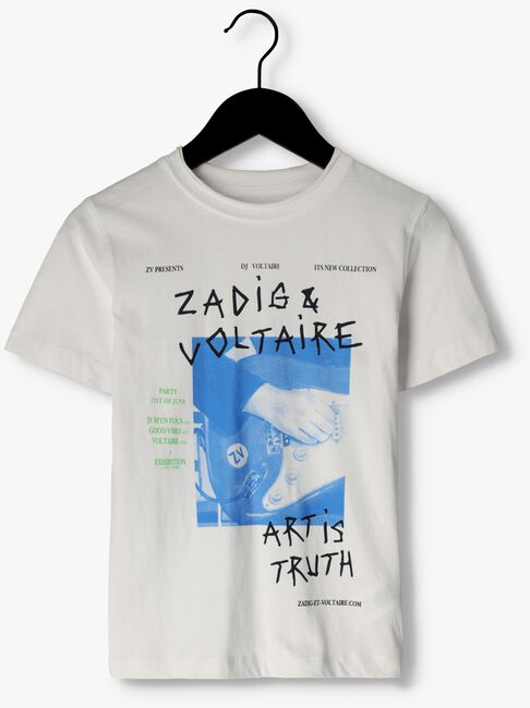 Witte ZADIG & VOLTAIRE T-shirt X25361 - large