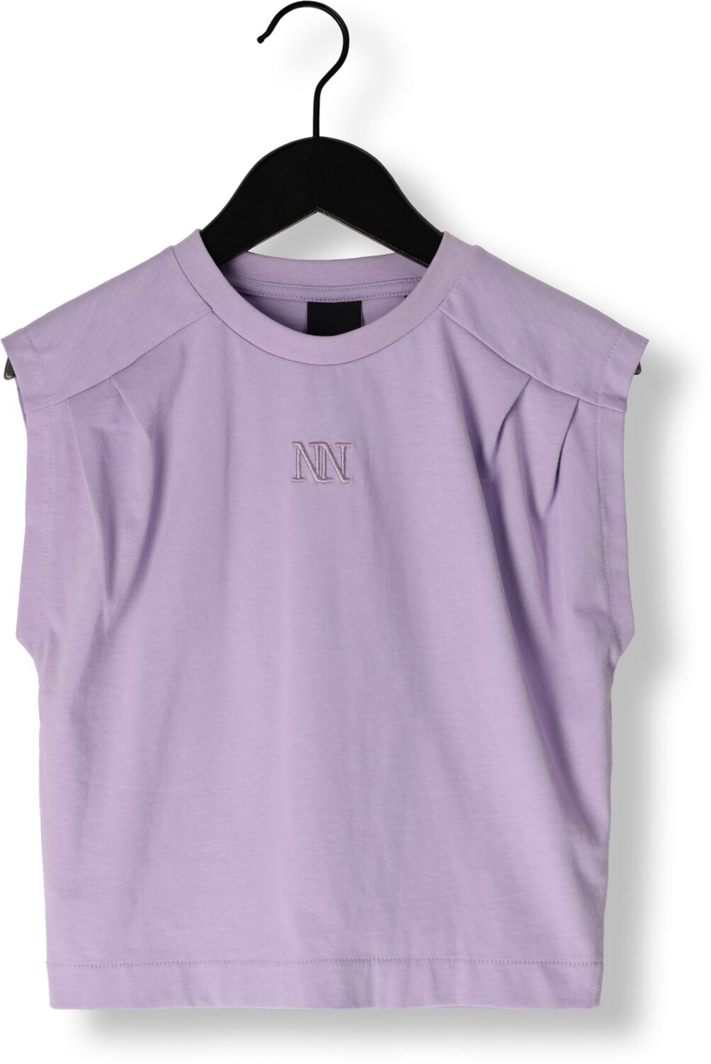 NIK & NIK Meisjes Tops & T-shirts Pleat T-shirt Lila