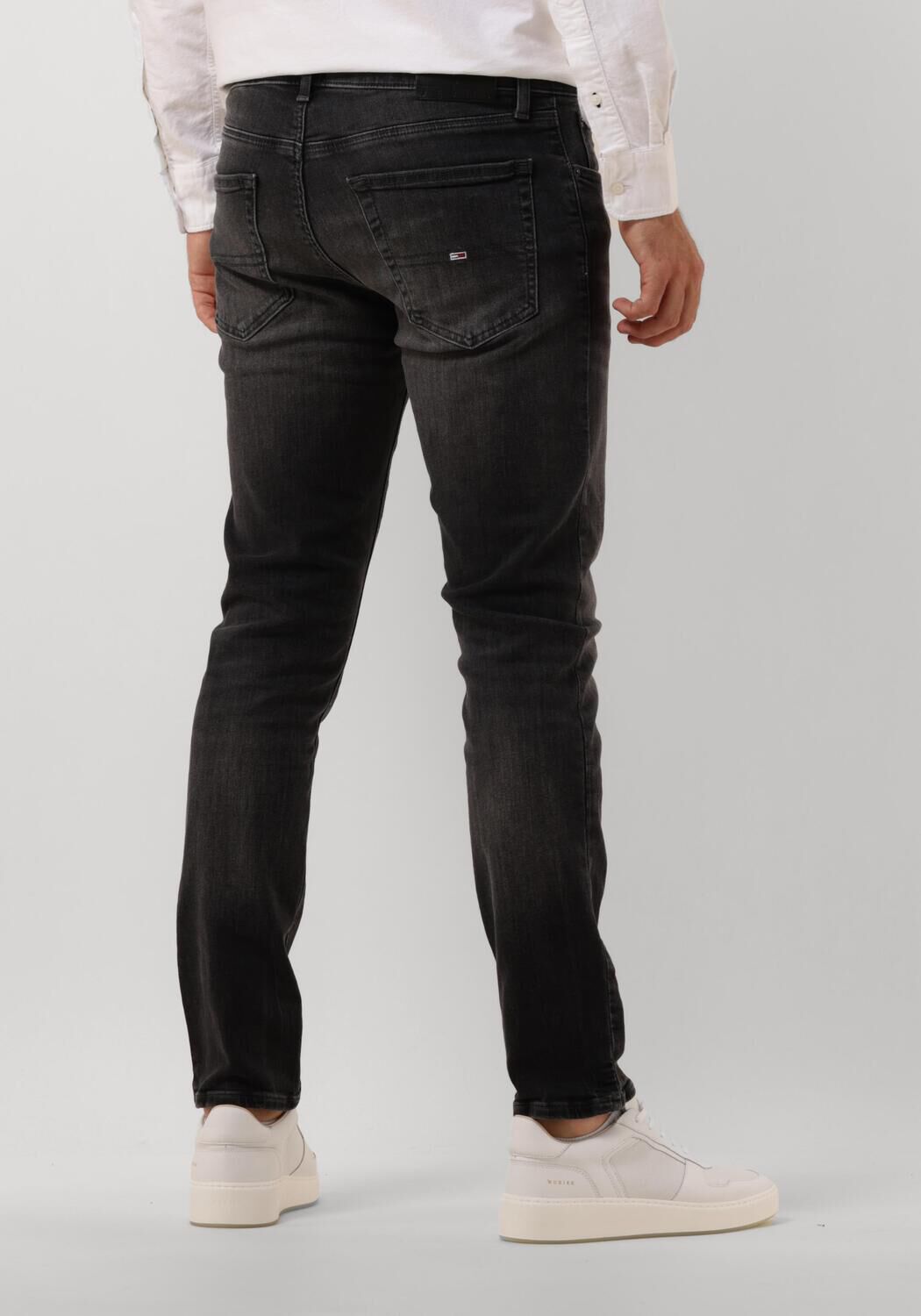 TOMMY JEANS Heren Jeans Austin Slim Tprd Ch1284 Zwart