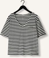 Witte PENN & INK Top T-SHIRT STRIPE Witte PENN & INK Top T-SHIRT STRIPE - medium