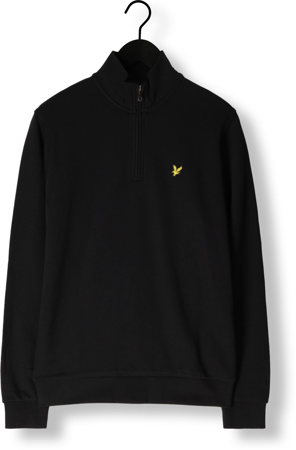 LYLE & SCOTT Heren Truien & Vesten Loopback Quarter Zip Sweat Zwart