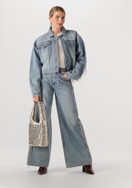 Blauwe HARPER & YVE Wide jeans MAYRO-PA - large