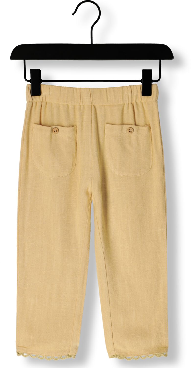 LIL' ATELIER Meisjes Broeken Nmfdamla Loose Pant Lil Geel