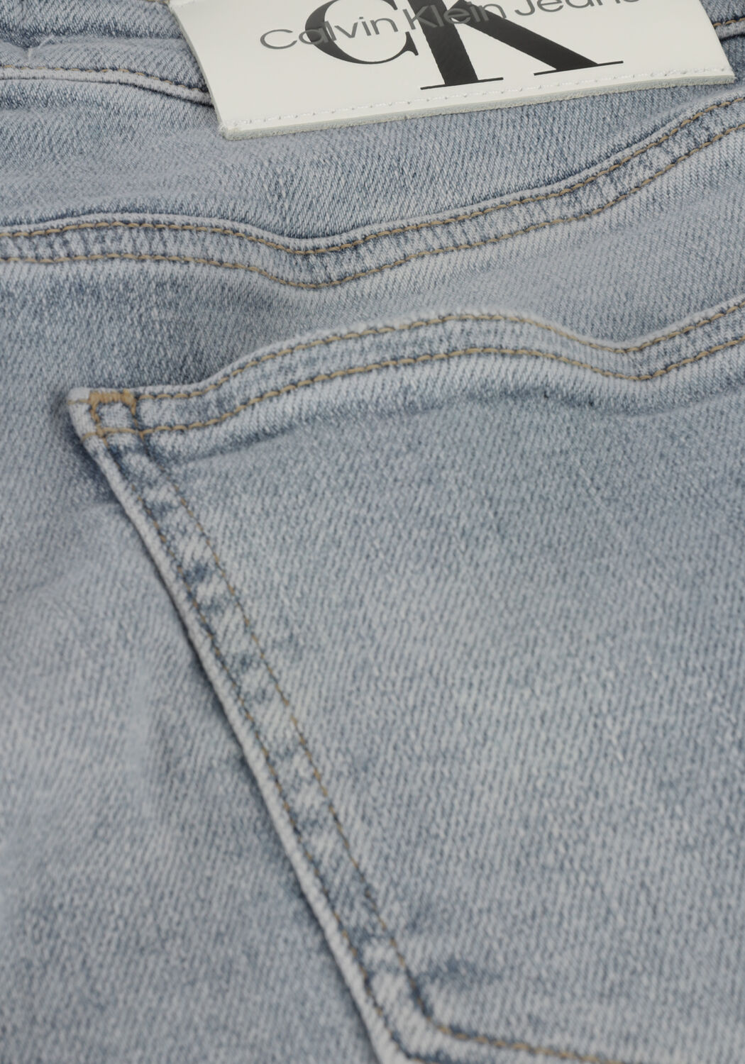 Lichtblauwe CALVIN KLEIN Skinny jeans SKINNY - large