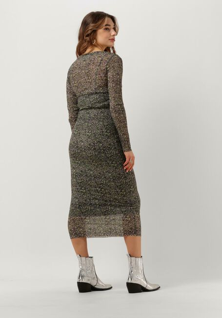Mint CATWALK JUNKIE Midi jurk DR MOSS FLOWERS MESH - large