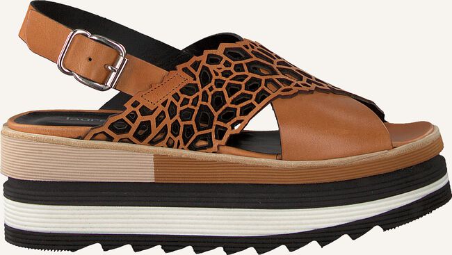 Cognac LAURA BELLARIVA Platte sandalen 3266BZ Cognac LAURA BELLARIVA Platte sandalen 3266BZ - large