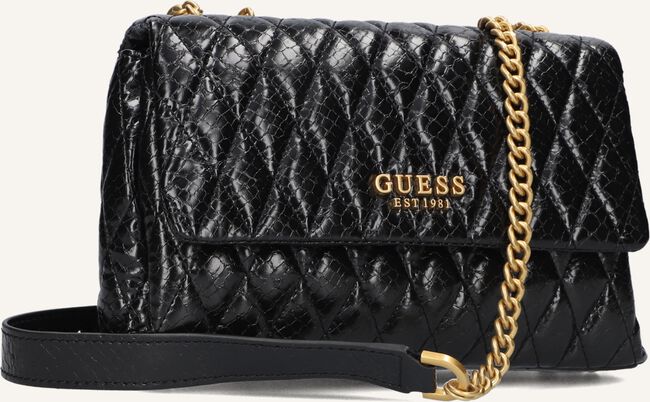 Zwarte GUESS Schoudertas DEMA MULTI COMPARTMENT CONVERTIBLE  Zwarte GUESS Schoudertas DEMA MULTI COMPARTMENT CONVERTIBLE  - large