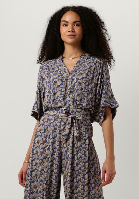 Blauwe BY-BAR Blouses BO TROPICO BLOUSE - large