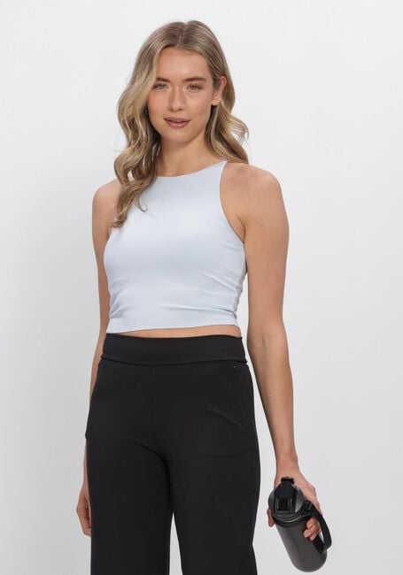 Lichtblauwe AIM'N Top SENSE HALTER BRALETTE - large