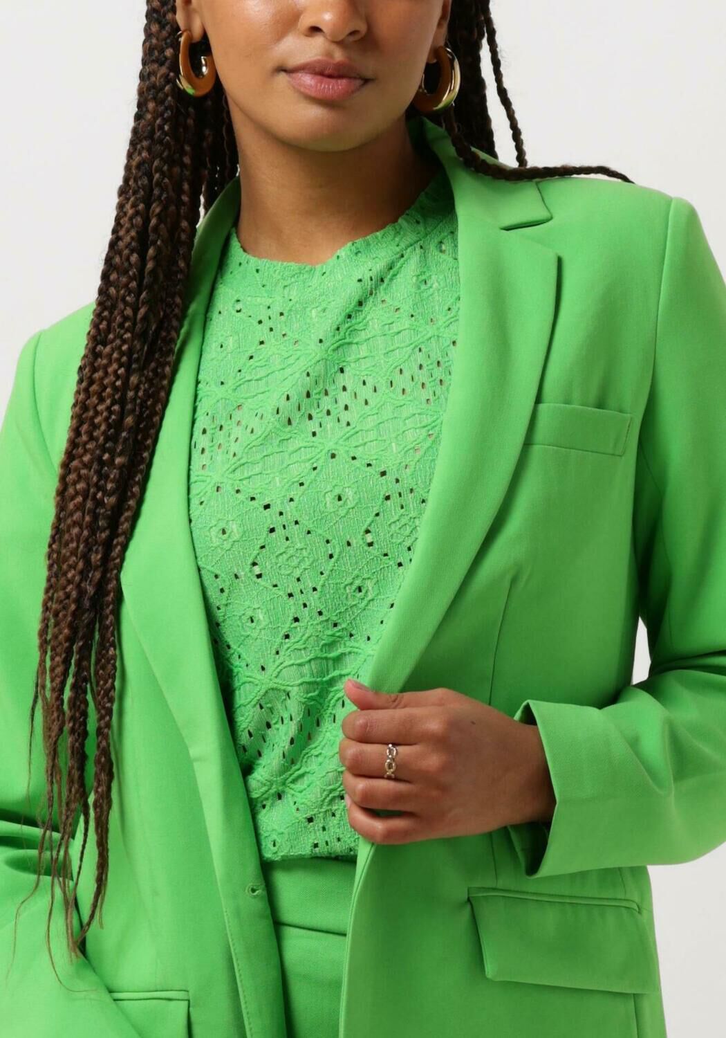 OBJECT Dames Blazers Objsigrid L s Blazer Groen