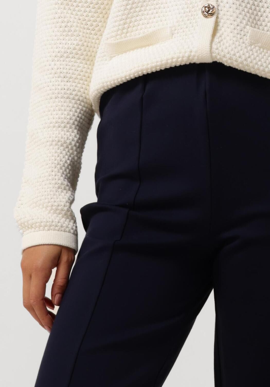 MINUS Dames Broeken Marcia Wide Leg Pant Donkerblauw