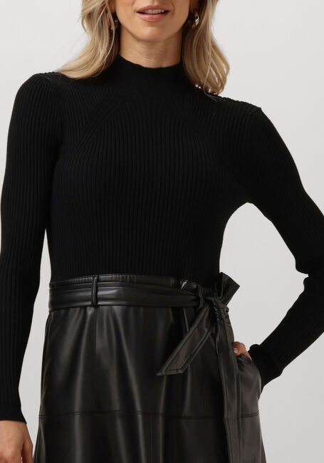 Zwarte TWINSET MILANO Midi jurk 242TT3080 - large