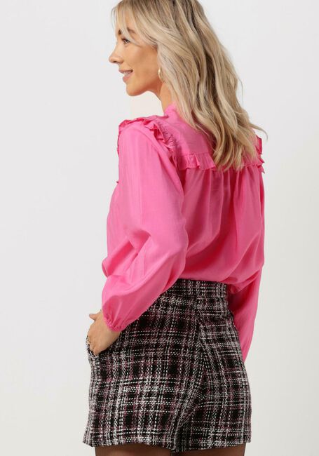 Roze CO'COUTURE Blouses CALLUM FRILL SHOULDER SHIRT - large