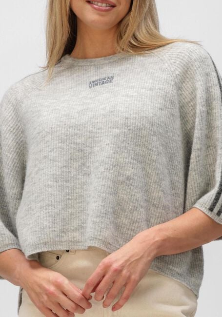 Lichtgrijze AMERICAN VINTAGE Top VITOW - large