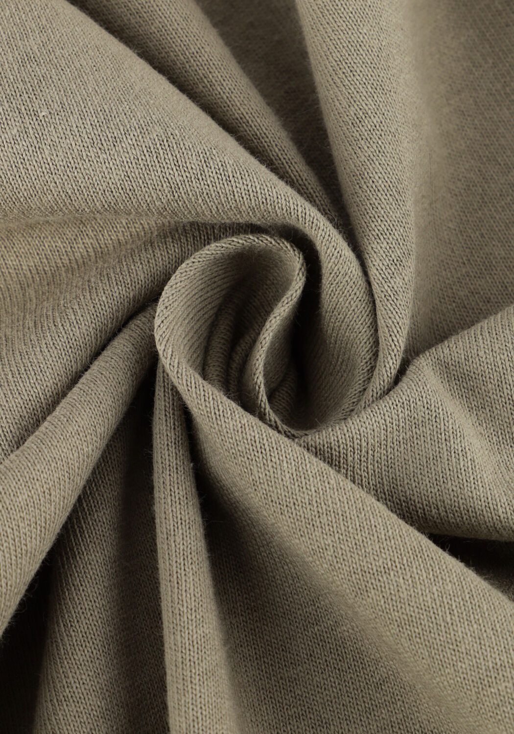 Khaki WITHBLACK Midi jurk WBLCARMA LONG V-NECK DRESS - large