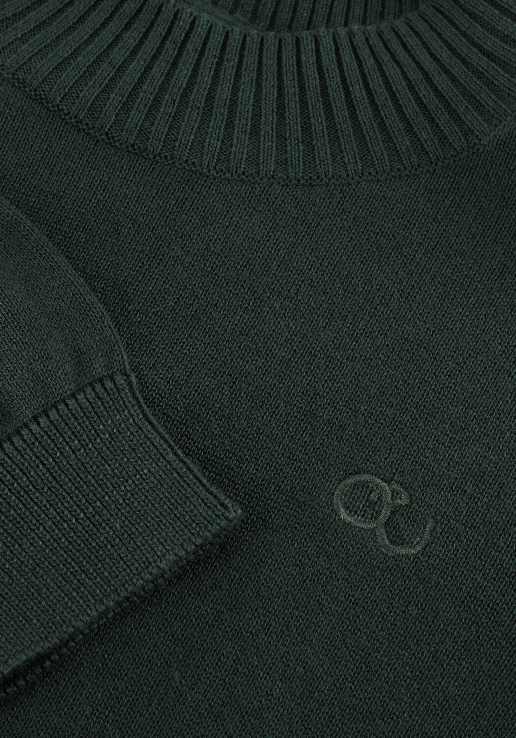 Donkergroene MR.LOUTRE Trui OSKAR - large