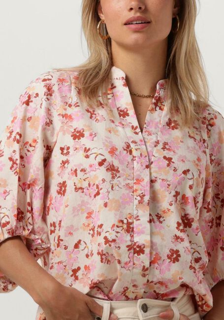 Roze NEO NOIR Blouses NARONA SUNNY FLORAL BLOUSE - large